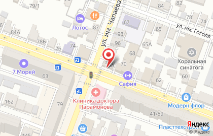 Автомагазин Актор в Кировском районе на карте