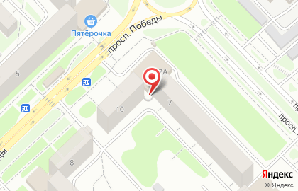 Сеть мебельных салонов Роникон на проспекте Капитана Рачкова на карте