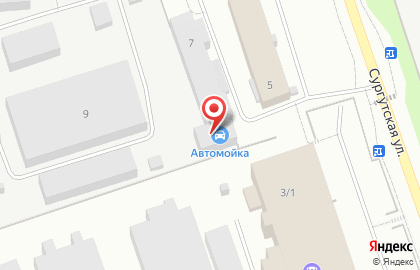 Автомойка в Нефтеюганске на карте