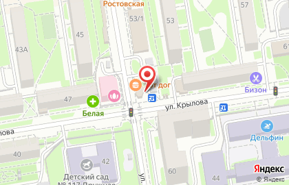 Блинная мини-кафе Русские Блины на Маршала Покрышкина на карте