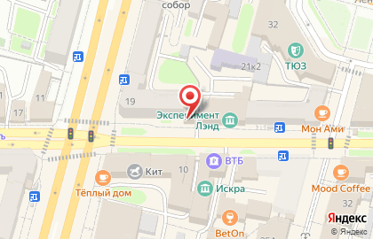 Продуктовый магазин в Твери на карте