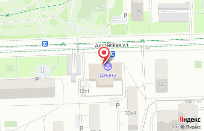 Ателье Мир красоты на Алтайской улице на карте