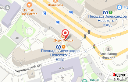 Срочное Фото на площади Александра Невского II на карте