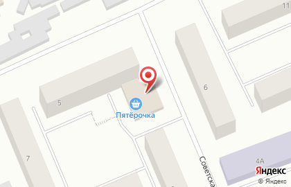 Магазин КанцМир на Советской улице на карте