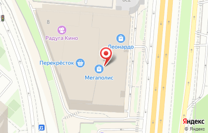 Yota в Москве на карте
