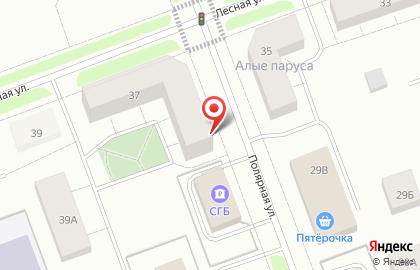 Район в Архангельске на карте