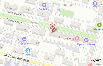 Союз Ломбардов на Ленинской улице на карте