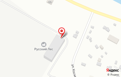 Компания по производству и строительству из профилированного бруса Русский лес на Набережной улице на карте