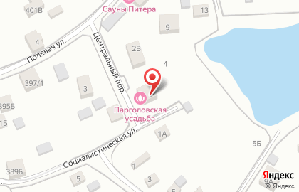 Коттеджно-банный комплекс Парголовская усадьба на карте