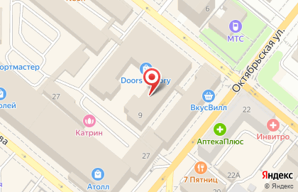 Магазин Двери-сейфы на Полесской улице на карте