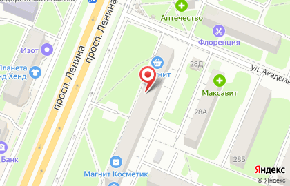 Mobel & zeit на проспекте Ленина на карте