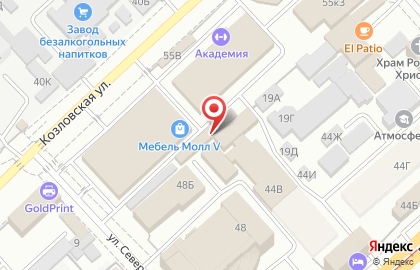 Магазин товаров для дома Камышинский текстиль в Ворошиловском районе на карте