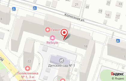 Супермаркет Колорит на карте