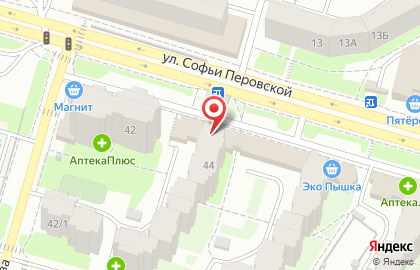 Оздоровительный центр Бухта Барахта & Морская Бухта на улице Софьи Перовской на карте