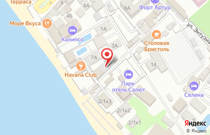 Столовая Salute на карте