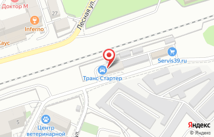 Торгово-ремонтная фирма Транс Стартер в Ленинградском районе на карте