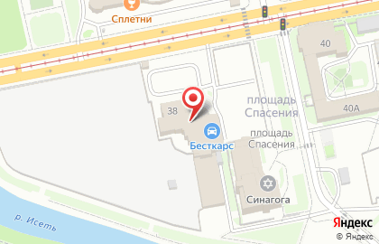 Транспортно-экспедиторская компания Деловые Линии в Октябрьском районе на карте
