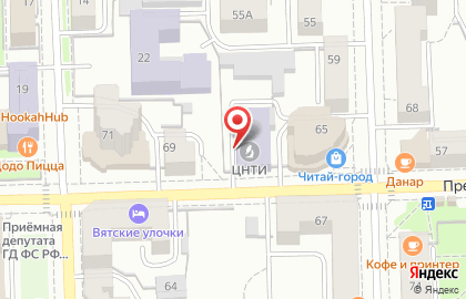 Кировский центр научно-технической информации на карте