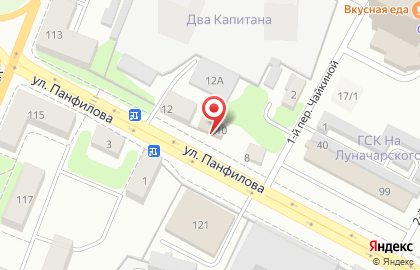 Салон-магазин Город мастеров на улице Панфилова на карте