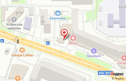 Ателье в Москве на карте