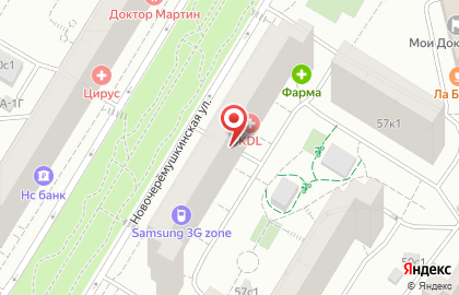 Автошкола Autotest на Новочерёмушкинской улице на карте