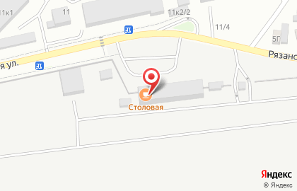 Торговая база Вск24 на Рязанской улице на карте