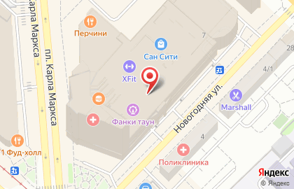 Магазин аксессуаров к мобильным телефонам La PHONE на площади Карла Маркса на карте