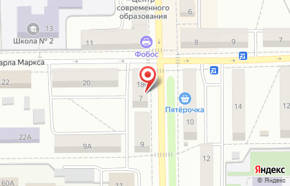 Агентство недвижимости Спектр на улице Ленина на карте