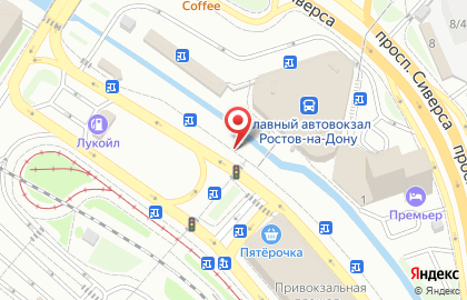 Киоск по продаже печатной продукции в Ростове-на-Дону на карте