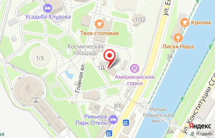 Ресторан паназиатской кухни Мао на карте