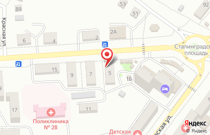Многолестниц на карте