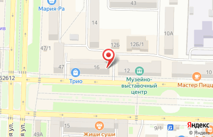 Табачная лавка на Юбилейной улице на карте