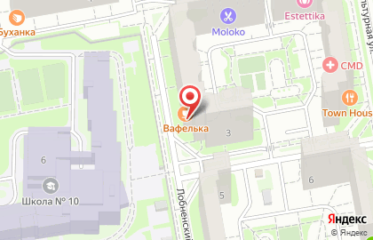 Магазин канцелярских товаров Глобус в Москве на карте