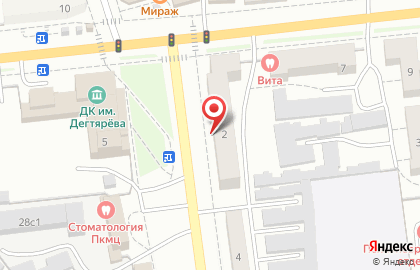 Мебельный центр Мега во Владимире на карте