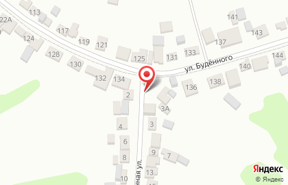 Загородная на карте