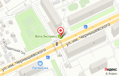 Магазин хлебобулочных изделий Булочная на карте