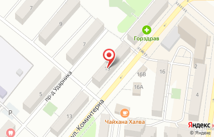 Аптека Планета Здоровья на улице Коминтерна, 15 в Королёве на карте