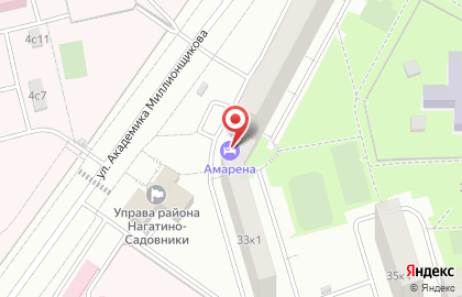 Отель Амарена на карте