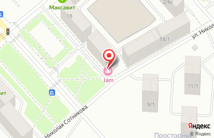 Салон красоты JAM в Кировском районе на карте