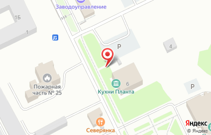 Мебельный салон Планта в Екатеринбурге на карте