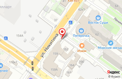 Киоск по продаже фруктов и овощей в Новосибирске на карте