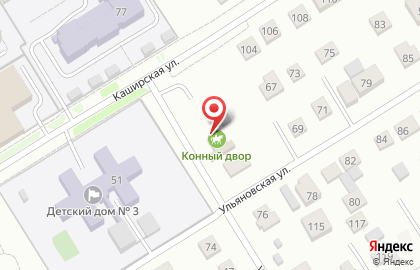 Конноспортивный клуб Адмирал в Орджоникидзевском районе на карте