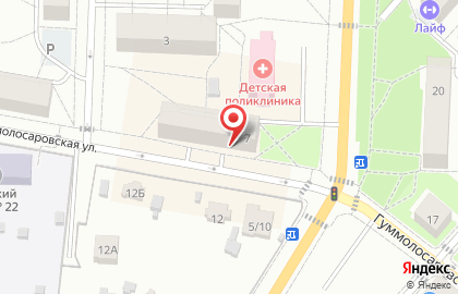 Магазин кухонной утвари и люстр на карте