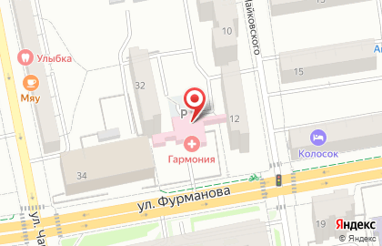Гармония на Фурманова на карте