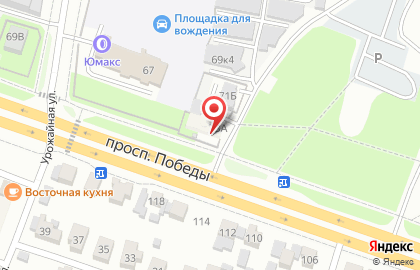 Продуктовый магазин Эльф в Октябрьском районе на карте