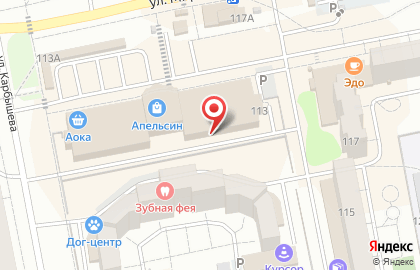 Магазин макаронных изделий на карте