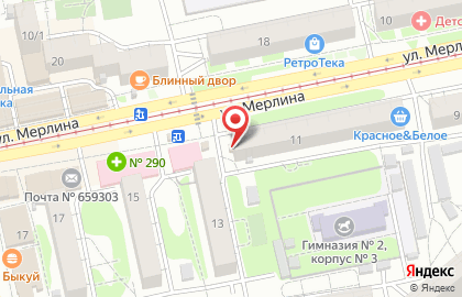 Агентство недвижимости ваш Вариант на улице Петра Мерлина на карте
