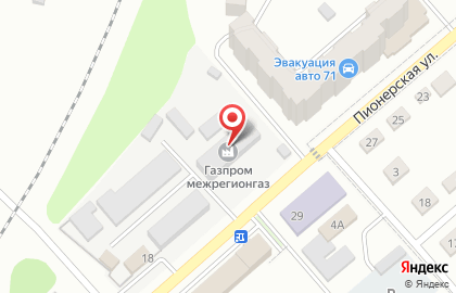 Газпром МежРегионГаз Тула на карте