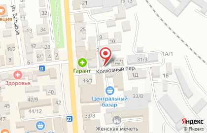 Магазин овощей и фруктов на улице Горького на карте