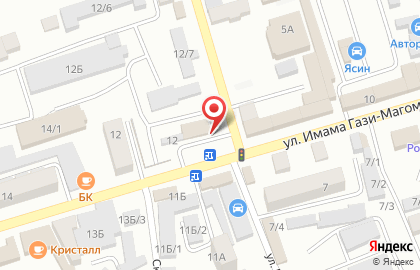Гастроном Айна в Буйнакске на карте